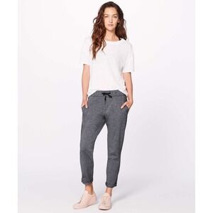 lululemon athletica Charcoal Gray Jogger Track Pants